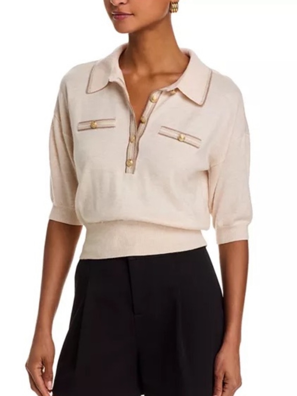 L’AGENCE Masaki Polo Sweater